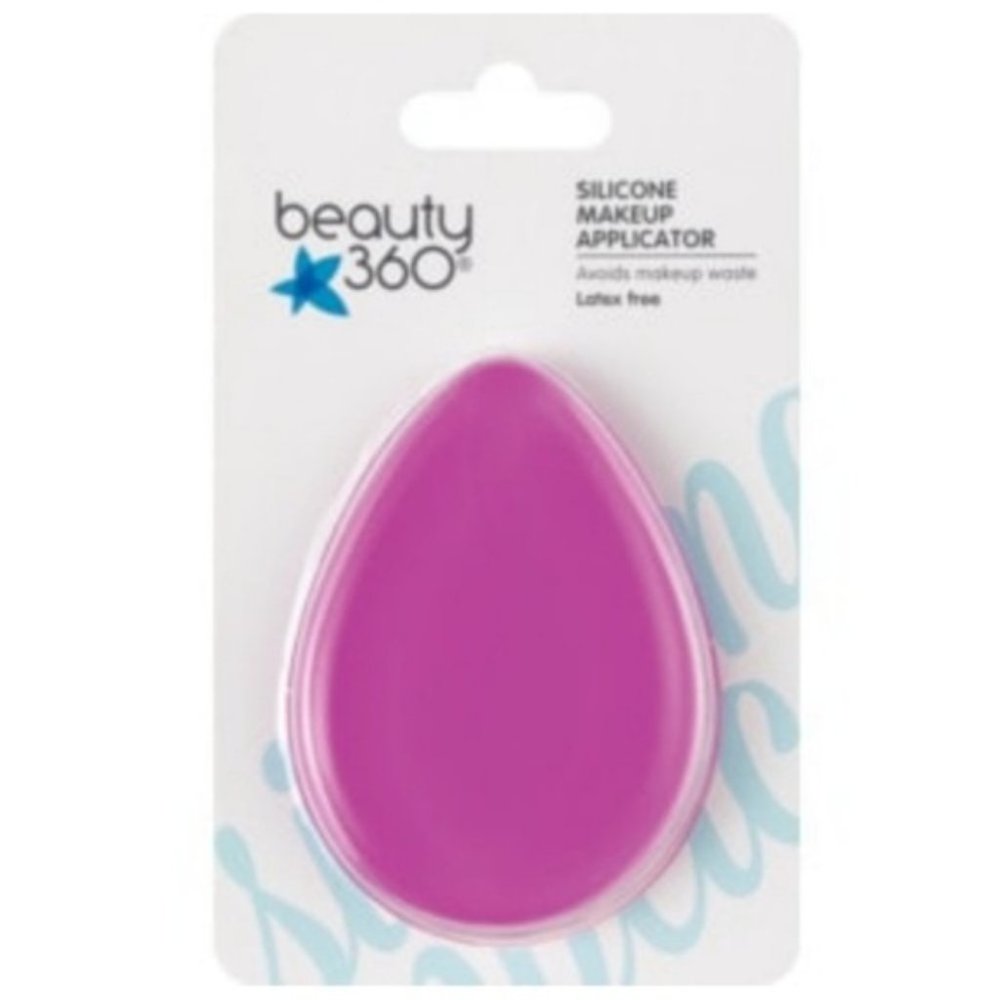 Beauty 360  Silicone Makeup Applicator Sponge Brush